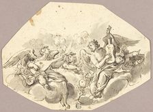 Musician Angels, n.d. Creator: Giovanni Battista Tiepolo