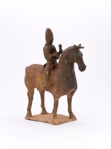 Musician on horseback, about 500. Creator: Unknown