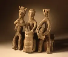 Musicians, 200 B.C.-A.D. 500. Creator: Unknown