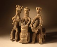 Musicians, 200 B.C.-A.D. 500. Creator: Unknown