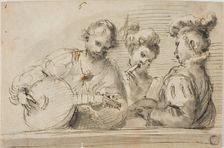 Musicians, n.d. Creator: Donato Creti