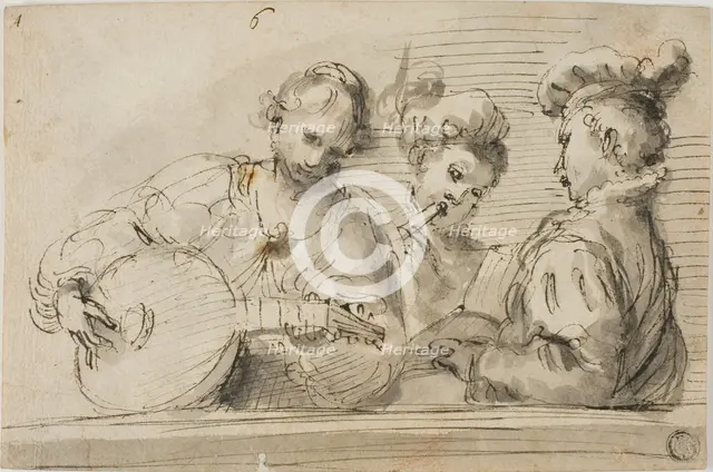 Musicians, n.d. Creator: Donato Creti.