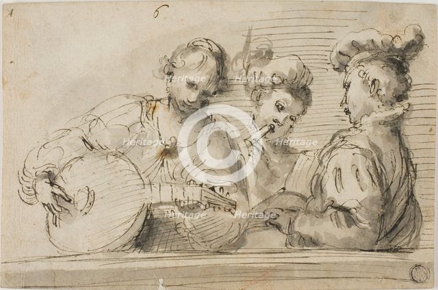 Musicians, n.d. Creator: Donato Creti.