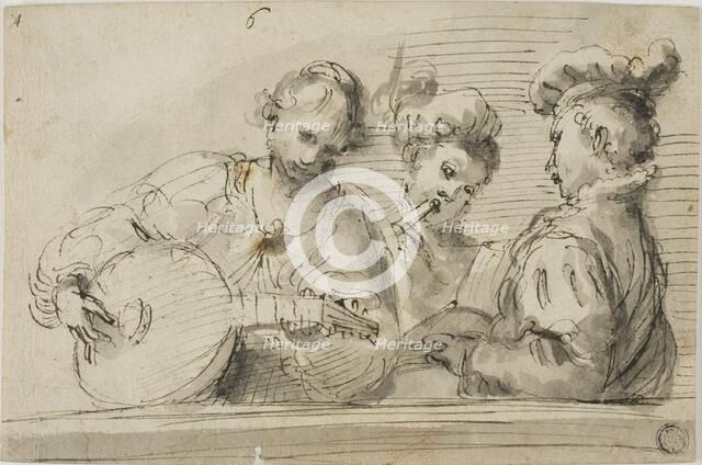 Musicians, n.d. Creator: Donato Creti.