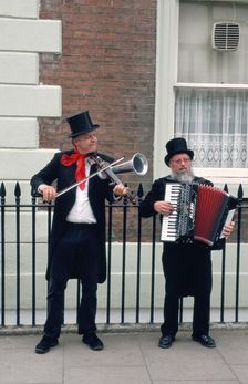 Musicians, Dickens Festival, Rochester, Kent