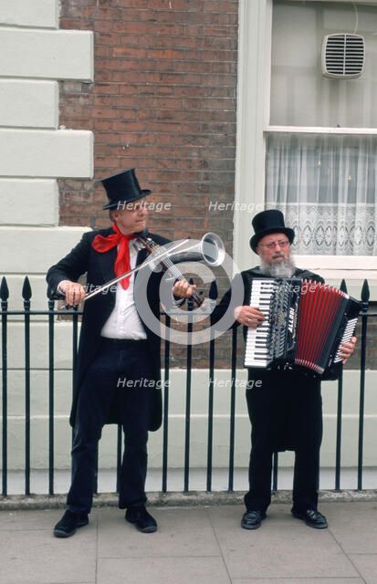 Musicians, Dickens Festival, Rochester, Kent.