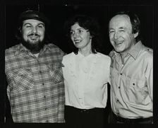 Musicians Dr John and Chris Barber at the Forum Theatre, Hatfield, Hertfordshire, 1981. Artist: Denis Williams