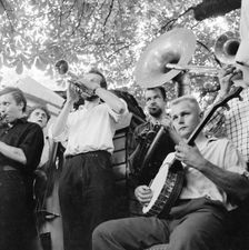 Musicians, Hampstead, London, 1957-1962. Artist: John Gay