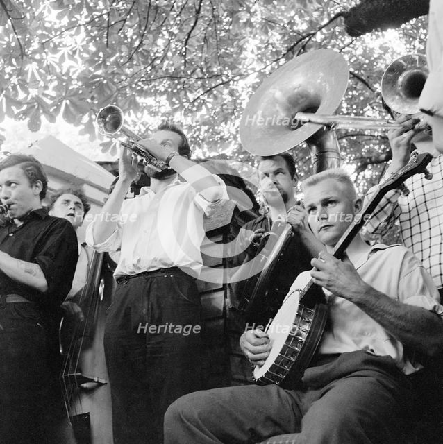 Musicians, Hampstead, London, 1957-1962. Artist: John Gay