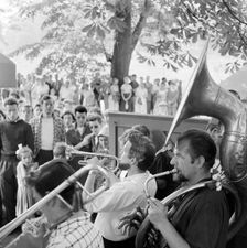 Musicians, Hampstead, London, 1957-1962. Artist: John Gay