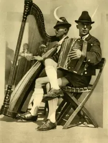 Musicians, Tyrol, Austria, c1935. Creator: Unknown