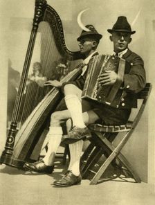 Musicians, Tyrol, Austria, c1935. Creator: Unknown