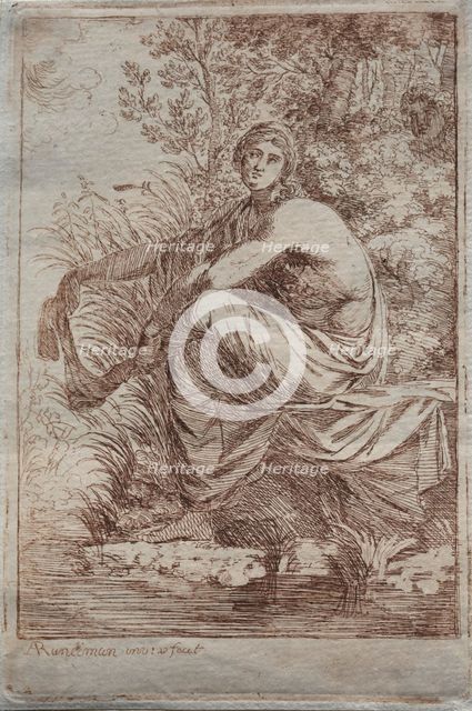 Musidora, c. 1775. Creator: Alexander Runciman (British, 1736-1785).