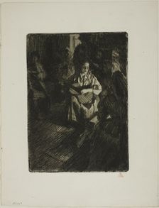 Musique en Famille, 1905. Creator: Anders Leonard Zorn