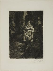 Musique en Famille, 1905. Creator: Anders Leonard Zorn