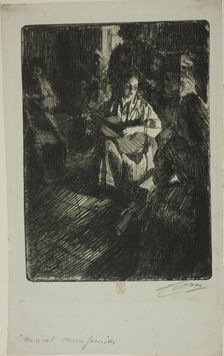 Musique en Famille, 1905. Creator: Anders Leonard Zorn