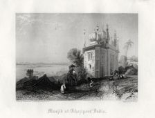 Musjid at Chazipore, India 19th century. Artist: William Finden