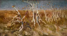 Musk Thistles, 1904. Creator: Kazimierz Sichulski