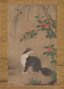 Musk Cat, second half of the 16th century. Creator: Uto Gyoshi