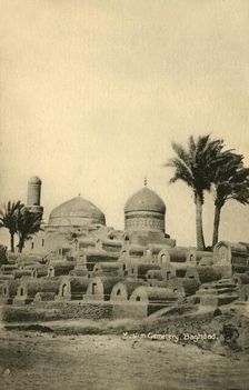 Muslim Cemetery, Baghdad c1918-c1939. Creator: Unknown
