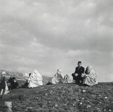 Muslim families, Sarajevo, Bosnia and Hercegovina, Yugoslavia, 1939