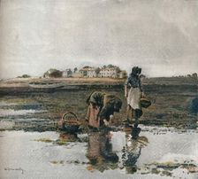 Mussel Picking c1908. Artist: William Page Atkinson Wells