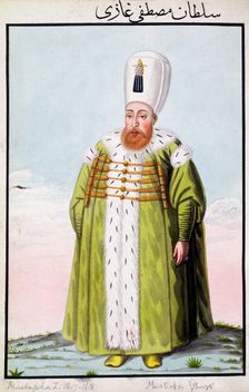 Mustafa I, Ottoman Emperor, (1808). Creator: John Young