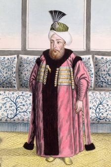 Mustafa II, Ottoman Emperor, (1808). Creator: John Young