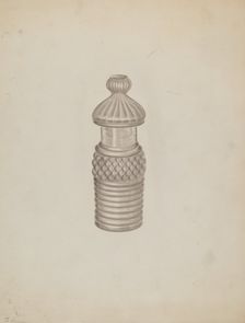 Mustard Pot, 1935/1942. Creator: Michael Fenga