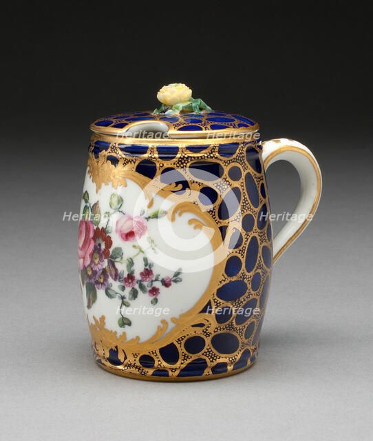 Mustard Pot, Sèvres, 1757. Creator: Sèvres Porcelain Manufactory.