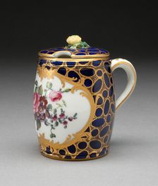 Mustard Pot, Sèvres, 1757. Creator: Sèvres Porcelain Manufactory