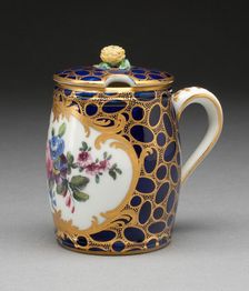 Mustard Pot, Sèvres, 1757. Creator: Sèvres Porcelain Manufactory