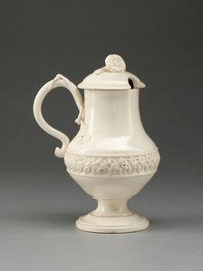 Mustard Pot, Yorkshire, 1780/90. Creator: Leeds Pottery