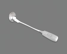 Mustard Spoon, 1829/37. Creator: Louis Jaccard