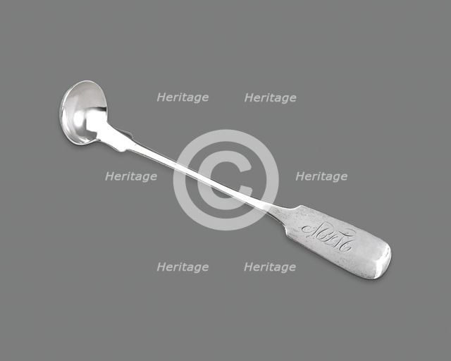 Mustard Spoon, 1829/37. Creator: Louis Jaccard.