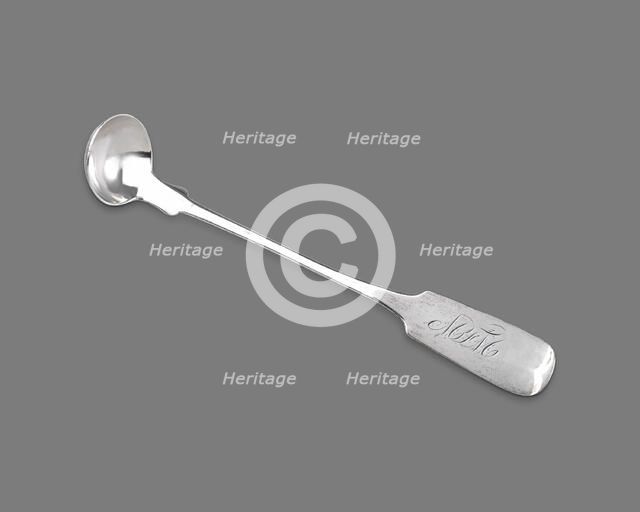 Mustard Spoon, 1829/37. Creator: Louis Jaccard.