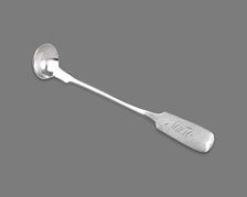 Mustard Spoon, 1829/37. Creator: Louis Jaccard