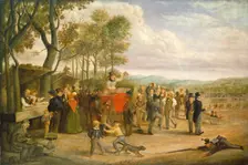 Muster Day, 1843 or after. Creator: Charles Henry Granger