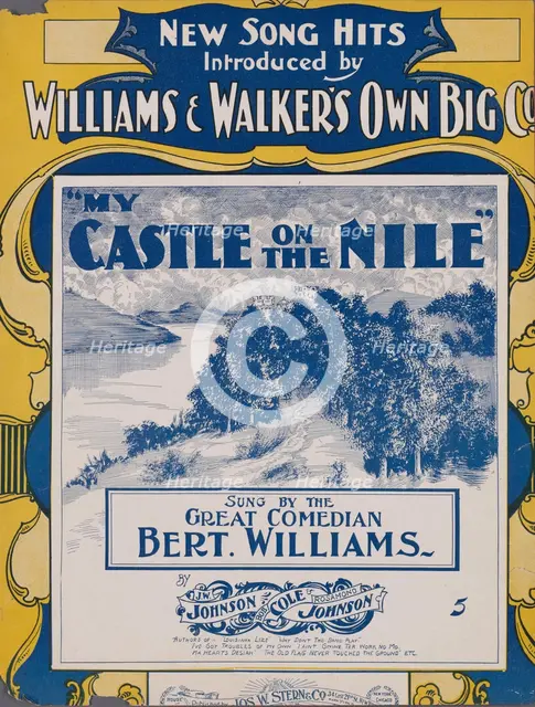 'My castle on the Nile', 1901. Creator: Unknown.