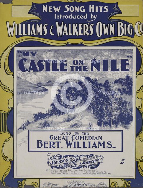 'My castle on the Nile', 1901. Creator: Unknown.