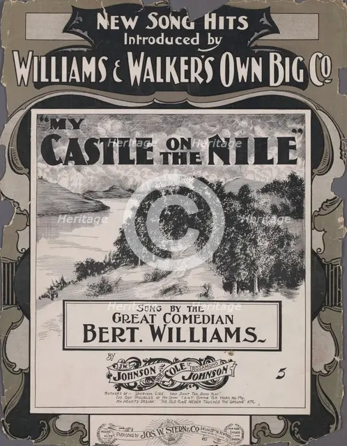 'My castle on the Nile', 1901. Creator: Unknown.