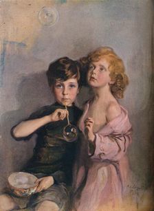 My Children, Stephen and Paul c1910. Artist: Philip A de Laszlo