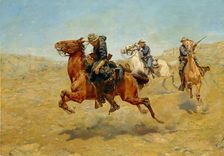 My Bunkie, finished 1899. Creator: Charles Schreyvogel