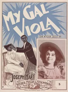 My gal Viola 1899. Creator: Unknown
