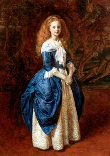 My Great Grandmother portrait of a child, 1865. Artist: James Archer