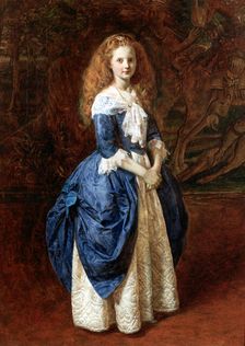 My Great Grandmother portrait of a child, 1865. Artist: James Archer