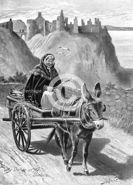 'My Donkey an Me', 1902-1903.Artist: John Carey