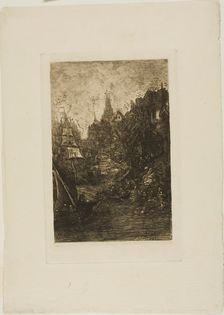 My Dream, 1883. Creator: Rodolphe Bresdin