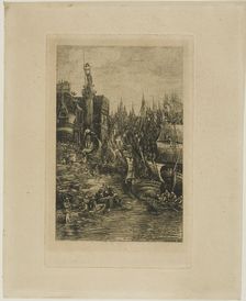 My Dream, 1883. Creator: Rodolphe Bresdin