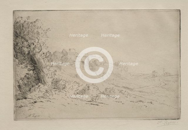 My Farm. Creator: Alphonse Legros (French, 1837-1911).